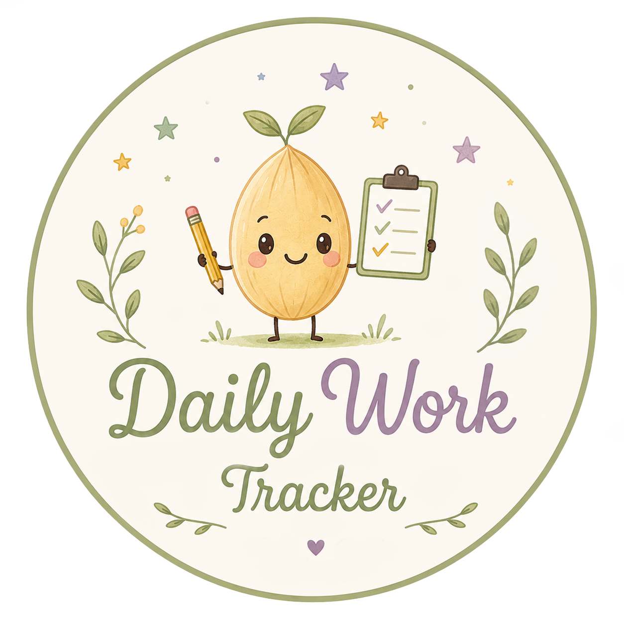 Daily Work Tracker mobile app